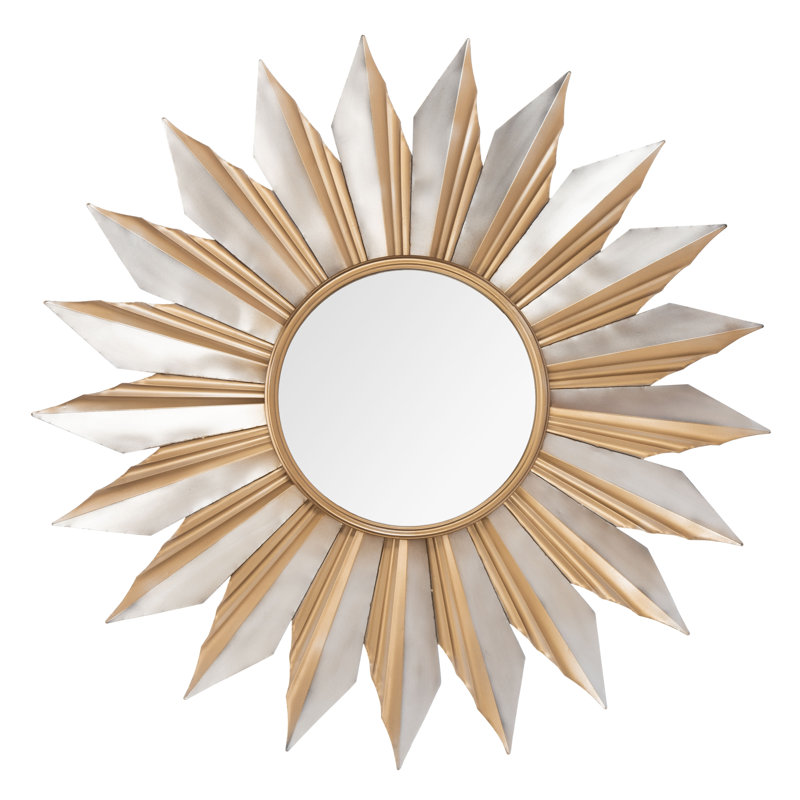 Vegard Metal Flat Wall Mirror