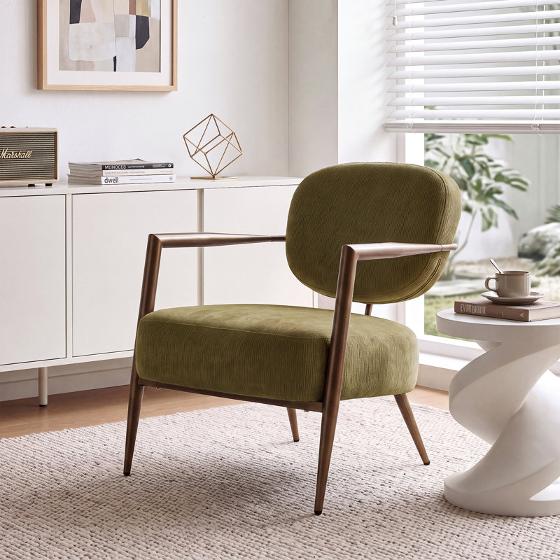 Chaise d'appoint Modern, Green