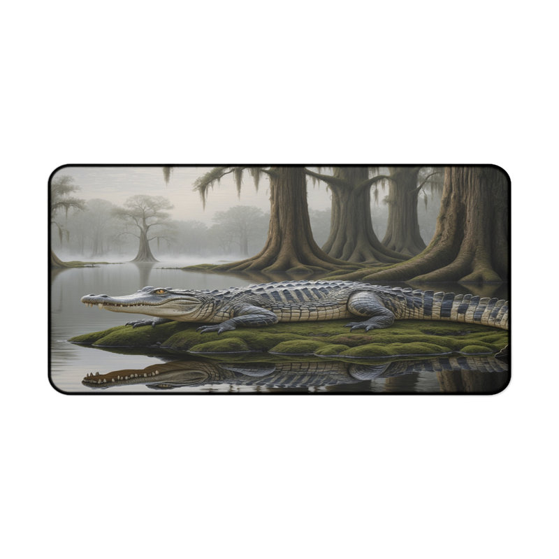 Polyester Desk Pad, 14.4x12.1