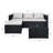 Oxley 3 - Person Patio Conversation Set with Cushions-1655596326