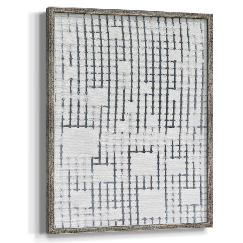 Gossamer I, reproduction encadrée - bois massif, H 30 po x l 24 po