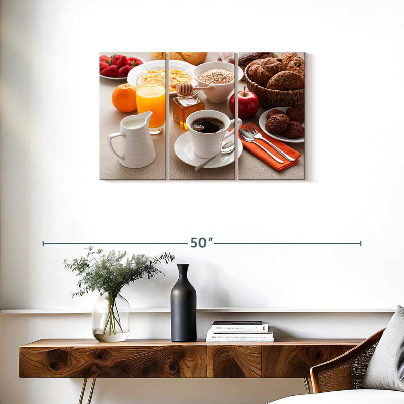 'Satisfying Breakfast, 20" H x 33" W