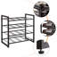 Berto Wine Bottle Rack Black