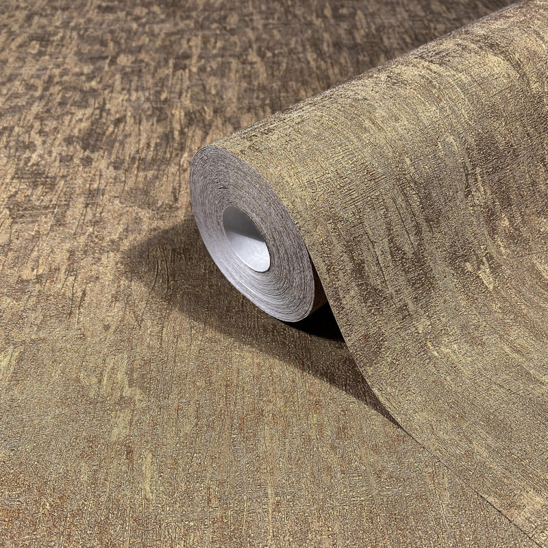 Galerie Odyssey Scratch Texture Effect Wallpaper, Brown