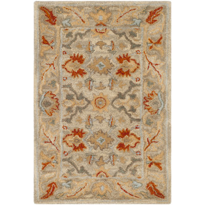 Antiquity Hand-Tufted Beige Area Rug