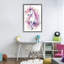 Cadre flottant Pastel & Florals Unicorn, design Creative Studio-875918949-875918946