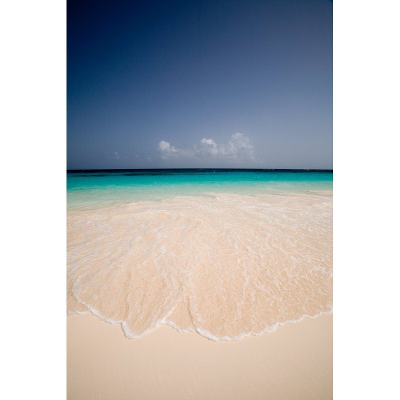 Elbow Beach In Bermuda - Wrapped Canvas Print, 122cm H x 81cm W x 3.8cm D