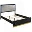 Ensemble de chambre avec très grand lit noir 5 pièces Eastern-338468656-338468655