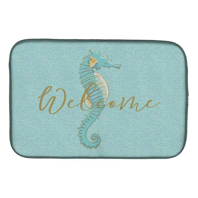 Tapis de séchage hippocampe welcome