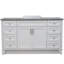 Ensemble de meuble-lavabo simple 61 po Abdirahin-601838355