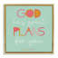 Cadre flottant «Green God plans for you», conception par SD Graphics Studio-1675205105-1675205107