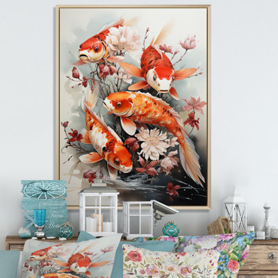 Pêche, pêche d'art contemporain Koi