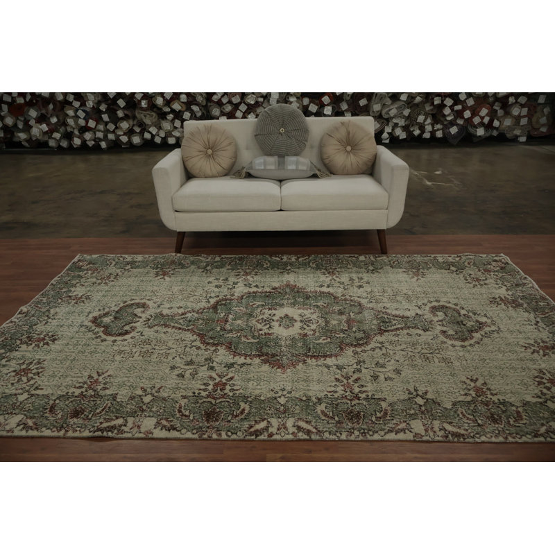 Tapis turc rétro Anatolian 6 x 9