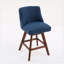 Tabourets pivotants avec pieds en bois, ensemble de 2-119971157