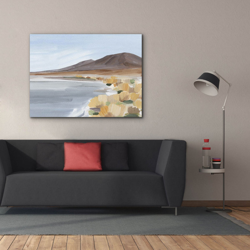  «Desert Oasis Study 1» par Annie Warren, art mural sur toile, 54 po x 40 po, H 40 po x l 54 po