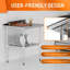 Table de préparation en acier inoxydable 30 po x 36 po en métal avec tablette réglable, table en acier inoxydable pour la cuisine commerciale, l'extérieur, le restaurant, l'hôtel et le garage