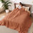 Bedsure Cotton & Rayon from Bamboo Waffle Blanket, Lightweight and Breathable for Year-Round Comfort-108924545-108924554