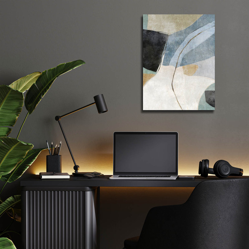 «Blue Canyon 2» par Suzanne Nicoll, H 16 po x l 12 po x P 0,13 po