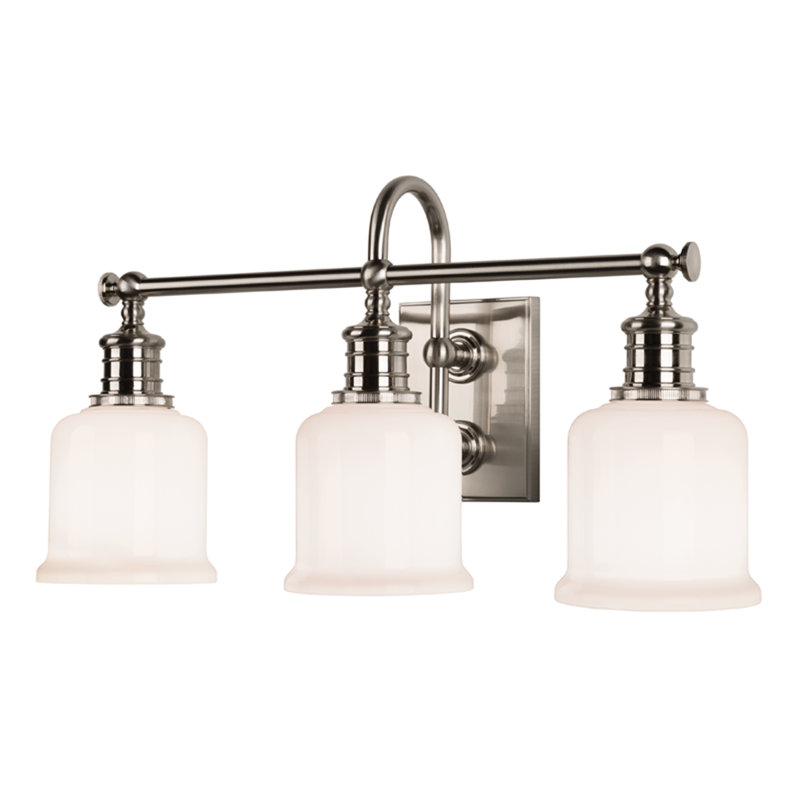 Keswick 3 - Light Vanity Light, Satin Nickel