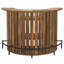 Table de bar en forme d'arc