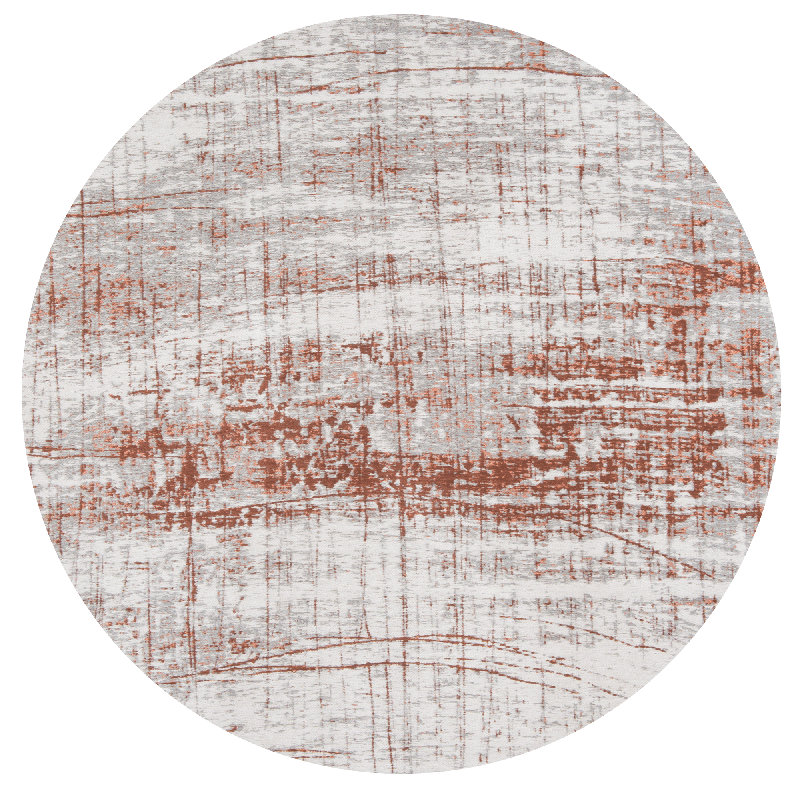 Abstract Recycled P.E.T Area Rug, Round 140cm