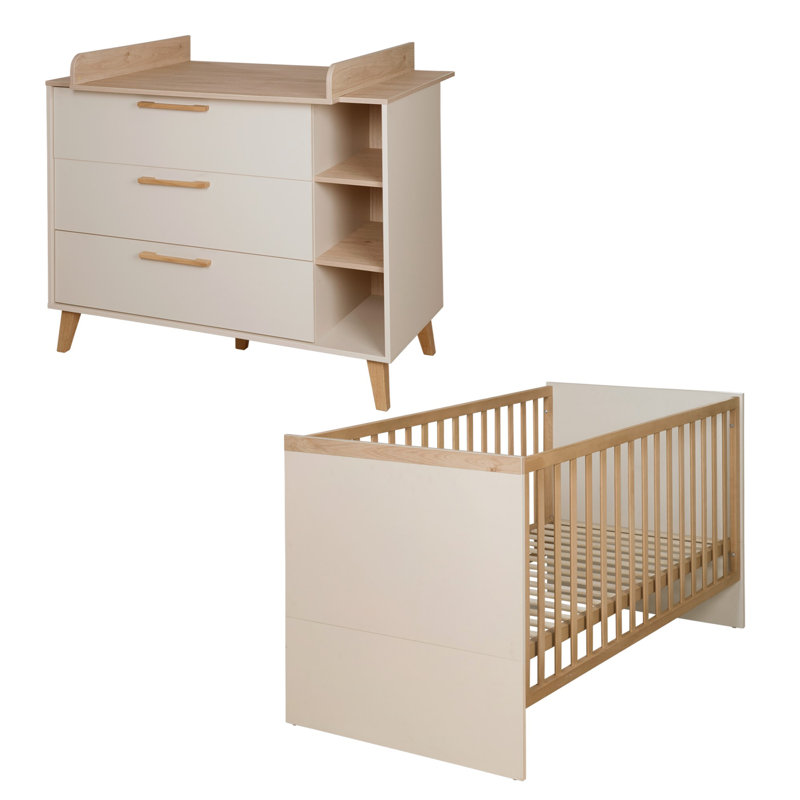 Jil Convertible 2 -Piece Nursery Furniture Set