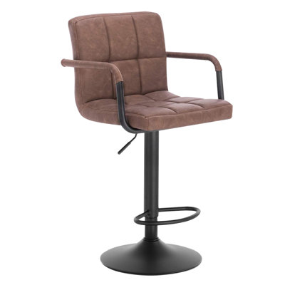 Merola Adjustable Height Bar Stool