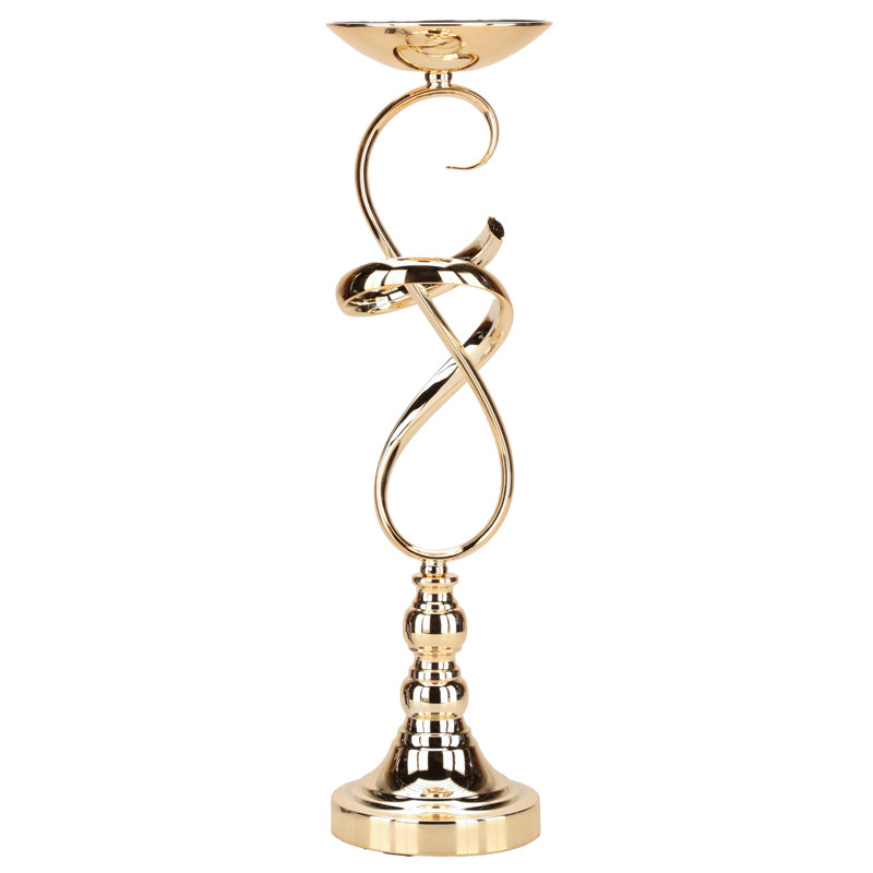 Swirl Finial Decor,  Medium - 21  Inches