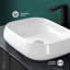 Lavabo vasque carré en céramique Château 22