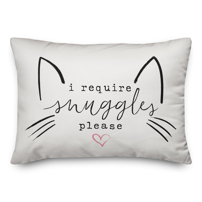 Housse de coussin rectangulaire et insert