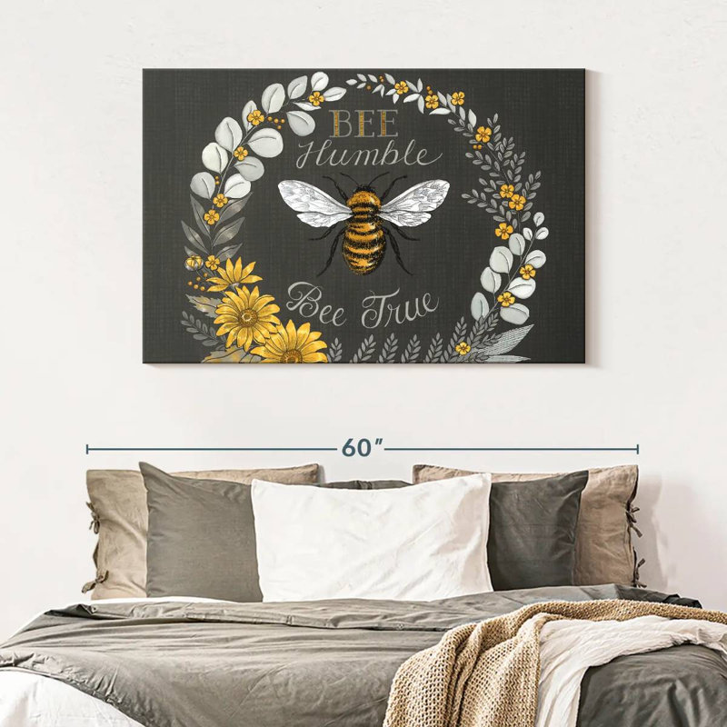 Brampt Bee Humble Bee True, 32" H x 48" W