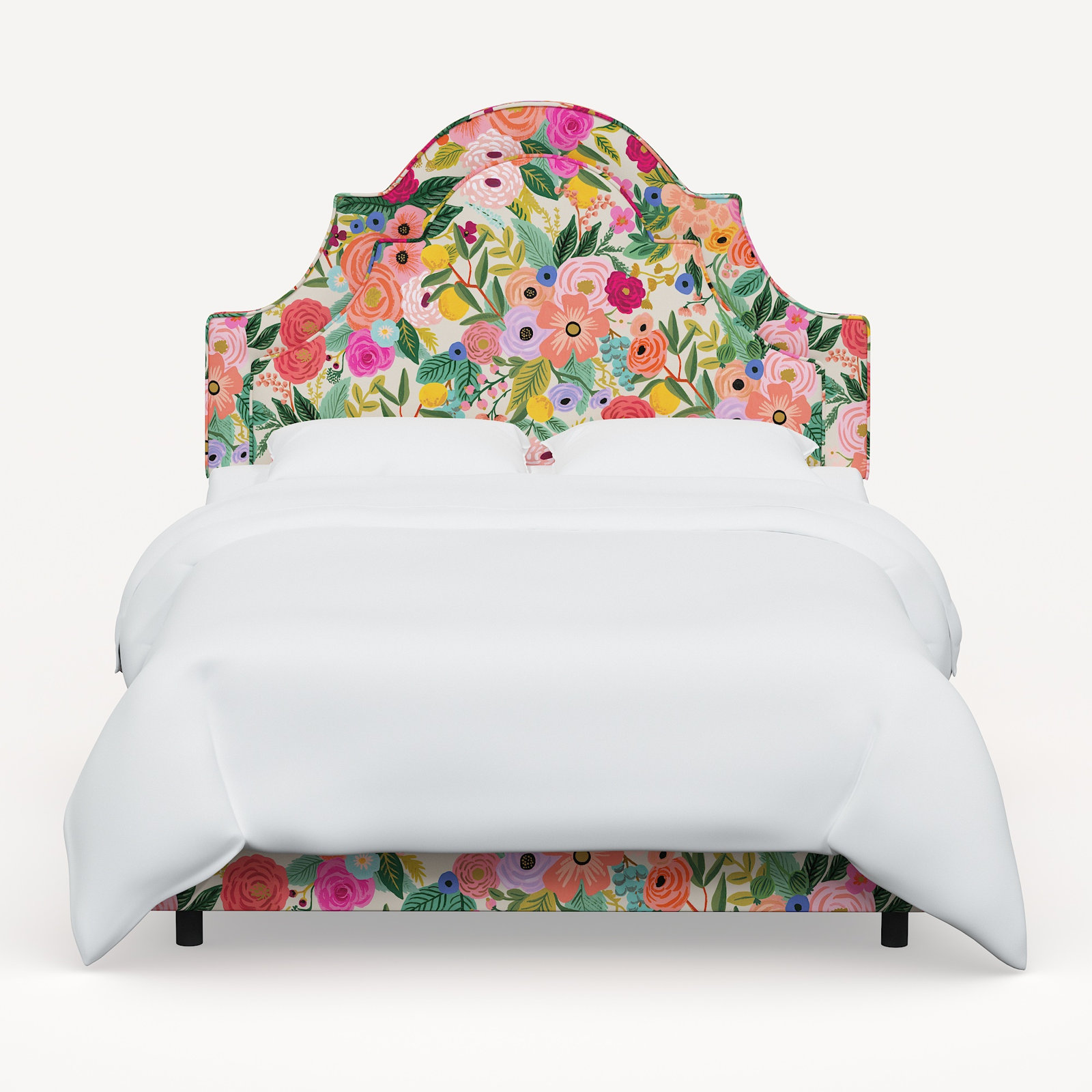 Rifle Paper Co. x Cloth & Company Marion Bed, Rpc Garden Party Garden Linen, Queen
