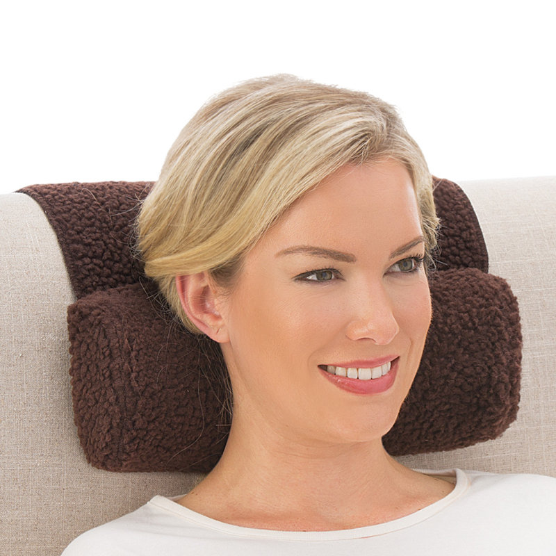 No Pattern And Not Solid Color Throw Pillow, Brown