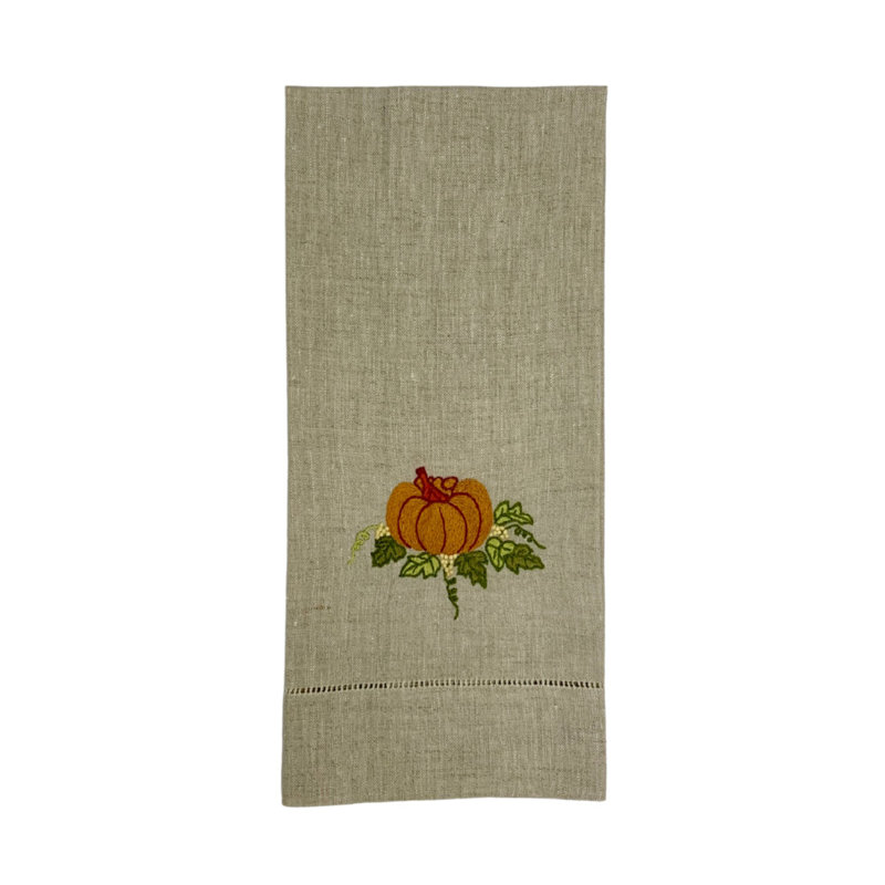 Fall Pumpkins Tea Towels