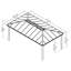 Dallas 3.5m x 6m Metal Patio Gazebo-138656909