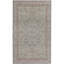 Wool Oriental Area Rug in Beige/Rust