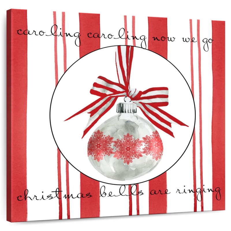 Lelend Candy Cane Christmas II, 30" H x 30" W
