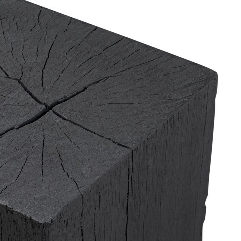 Table de bout Vesto - résine noire
