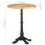 Diamètre de la table bistro vidaXL en bois massif