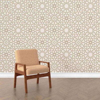 Geometric Peel & Stick Wallpaper N015144