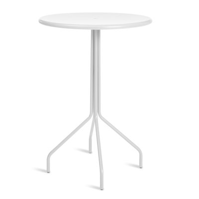 Hot Mesh Round Metal Outdoor Bar Table , 30'' in. W 30'' in. D