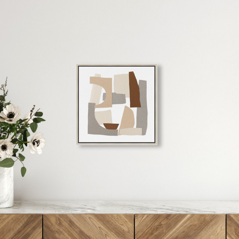 Broken Vase Print by Oliver Gal, Silver Floater Frame, 13"H x 13"W