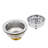Kitchen Sink Basket Strainer for Drain - 2-Pack-21699066