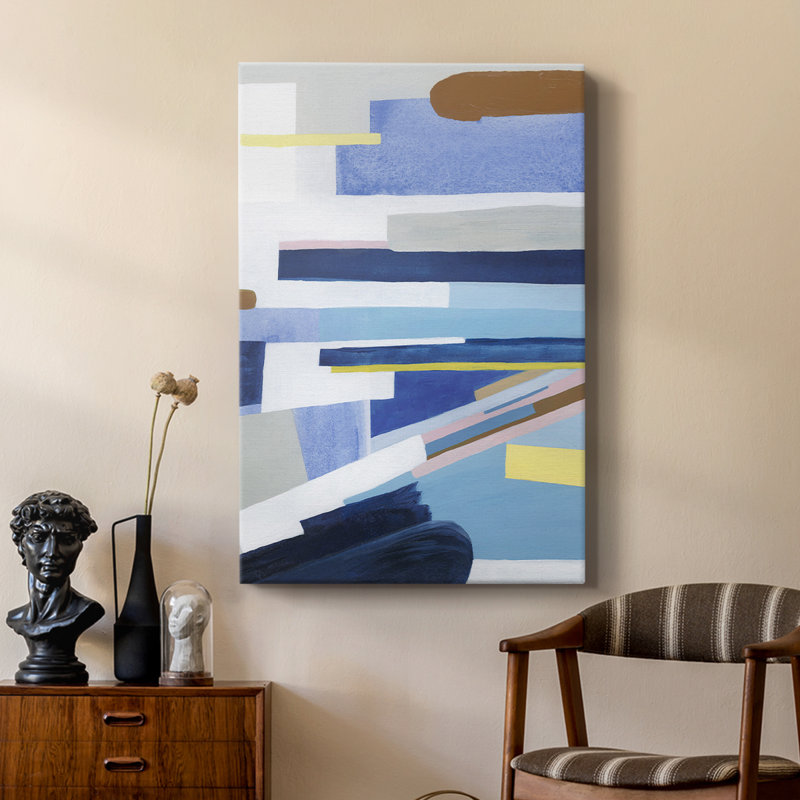 «Passing Cars I» - galerie personnalisée enveloppée Cavas, H 27 po x l 18 po