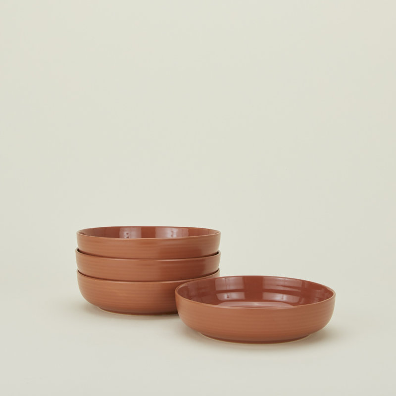 Essential Low Bowl, Red