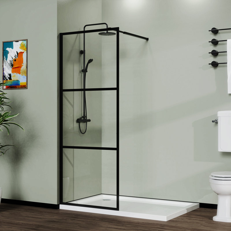 Paroi de douche sans rendez-vous Wet-Room Black