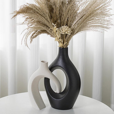 Ensemble de 2 vases en céramique Snuggle