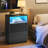 Morice 23.6'' Nightstand with Drawers and LED Lights