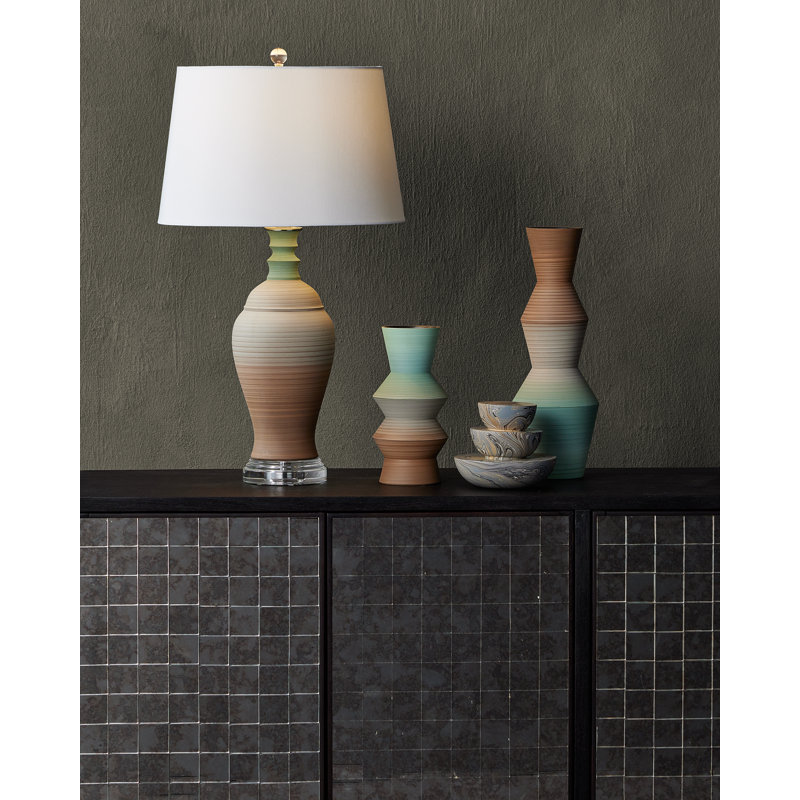 Happy 80's Handcrafted Ceramic Table Vase