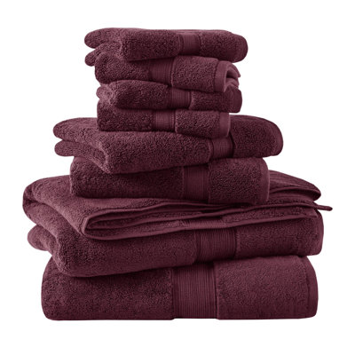 Ensemble de serviettes 100% coton absorbant 800GSM